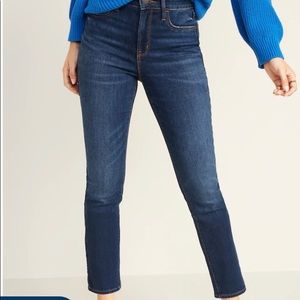 Old Navy power slim straight high rise jeans